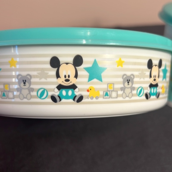 Vintage Tupperware Mickey Mouse Bowl and Sippy Cup - Picture 3 of 8